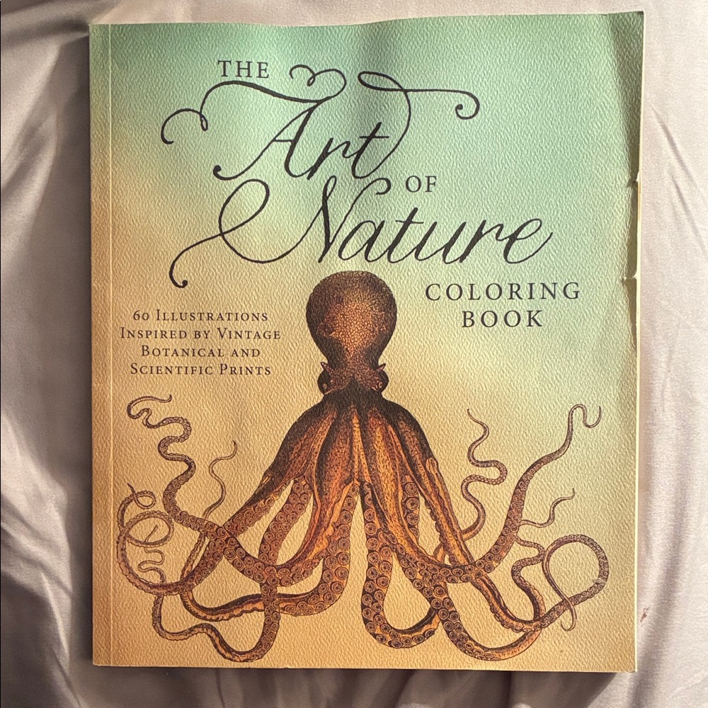 The Art of Nature Coloring Book